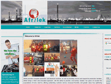 Tablet Screenshot of afrilek.com